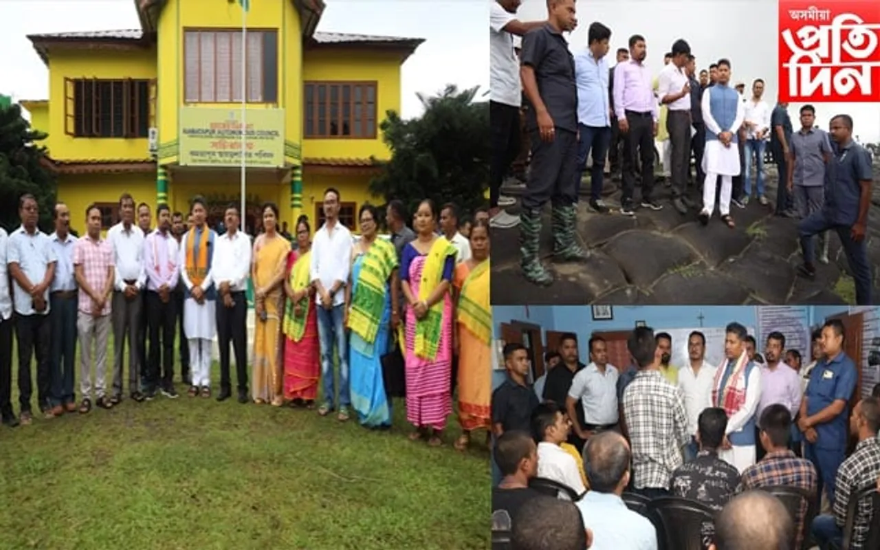 বিভাগীয় কেইবাটাও কাৰ্যসূচীৰে বঙাইগাঁও জিলা ভ্ৰমণ মন্ত্ৰী পীযুষ হাজৰীকাৰ...