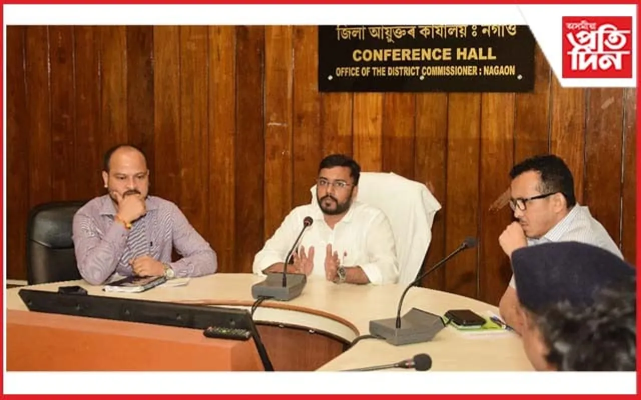 নগাঁৱত খেল মহাৰণৰ প্ৰস্তুতিমূলক সভা...
