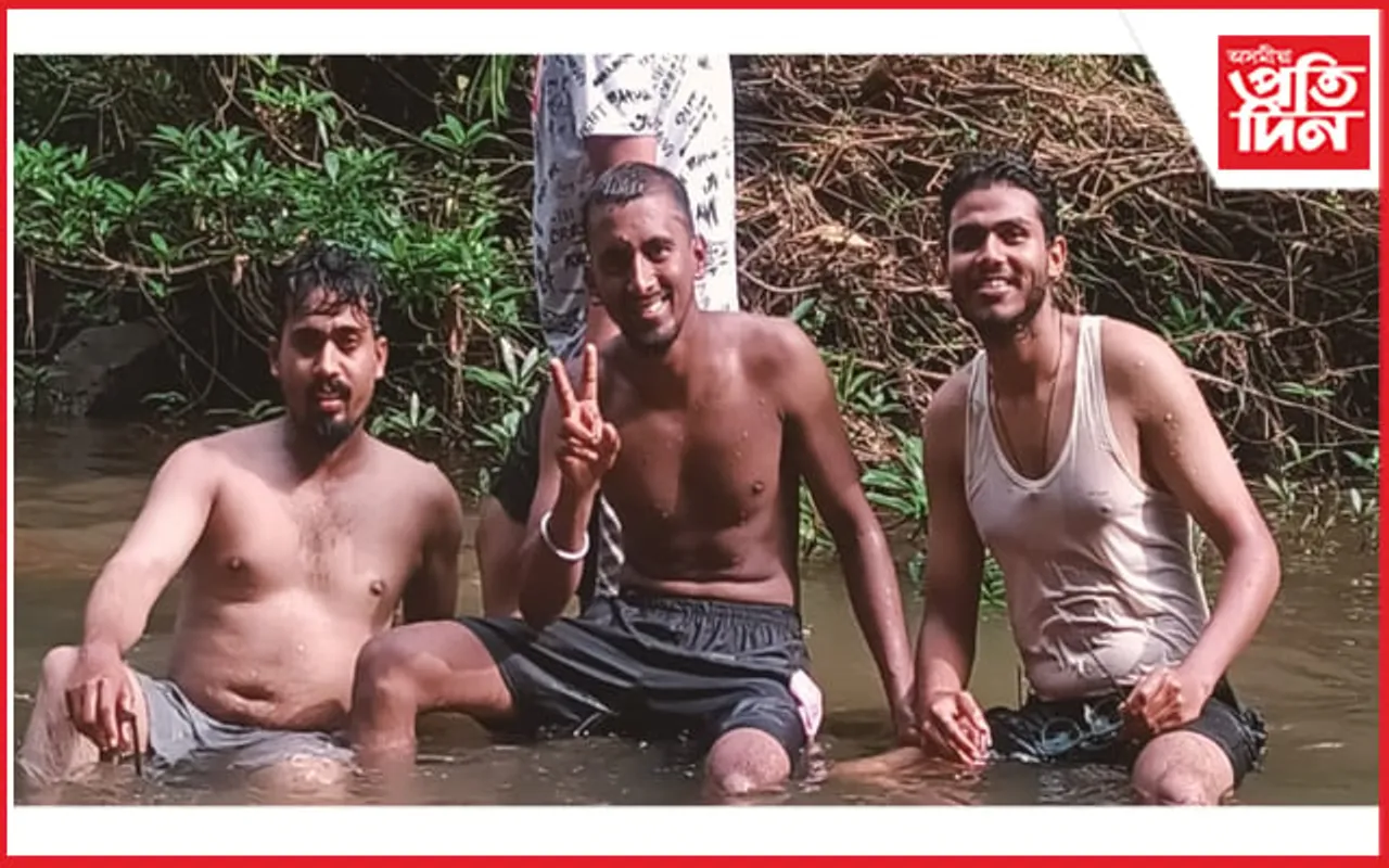 স্বাধীনতা দিৱসৰ দিনাই জলপ্ৰপাতত জলকেলি কৰিবলৈ গৈ সন্ধানহীন তিনি বন্ধু