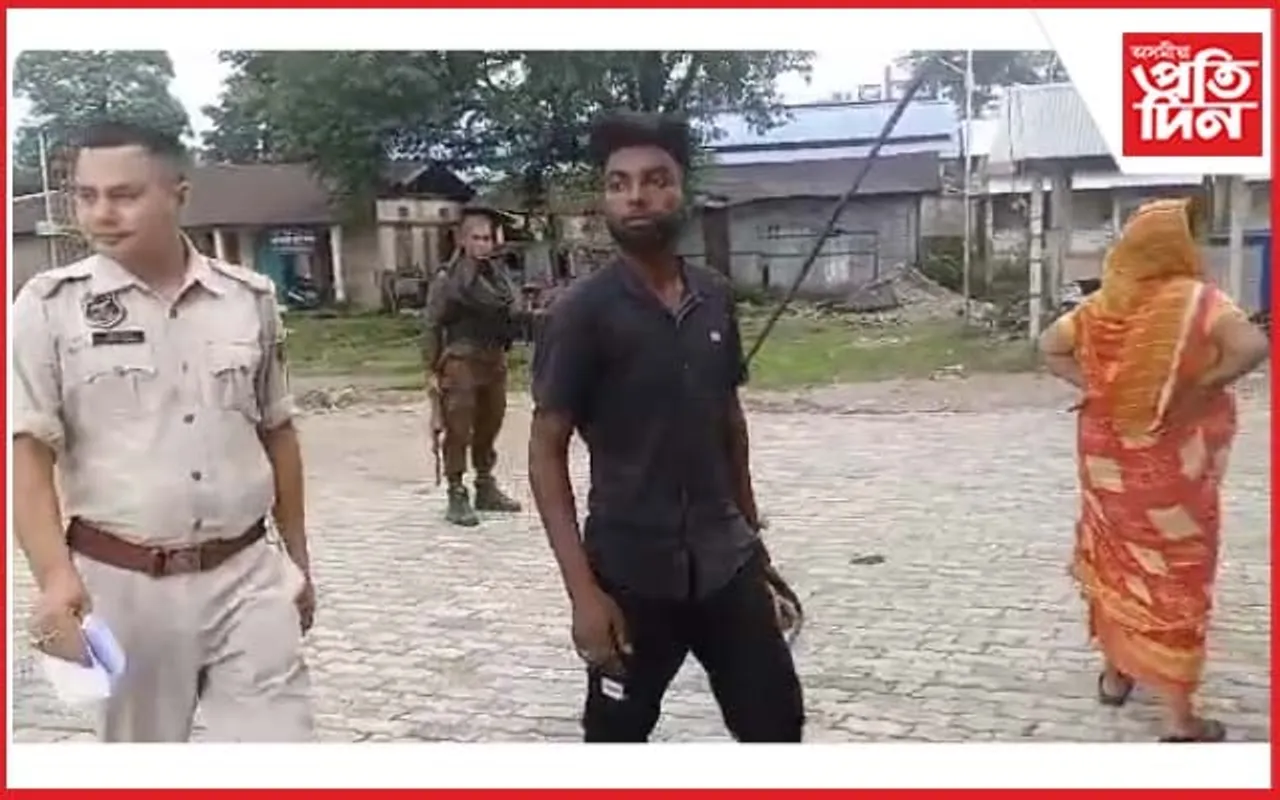 বিয়াৰ কেইটামান মূহুৰ্তৰ পাছতে ৰঙা ঘৰৰ আলহী হ'ল যুৱক...