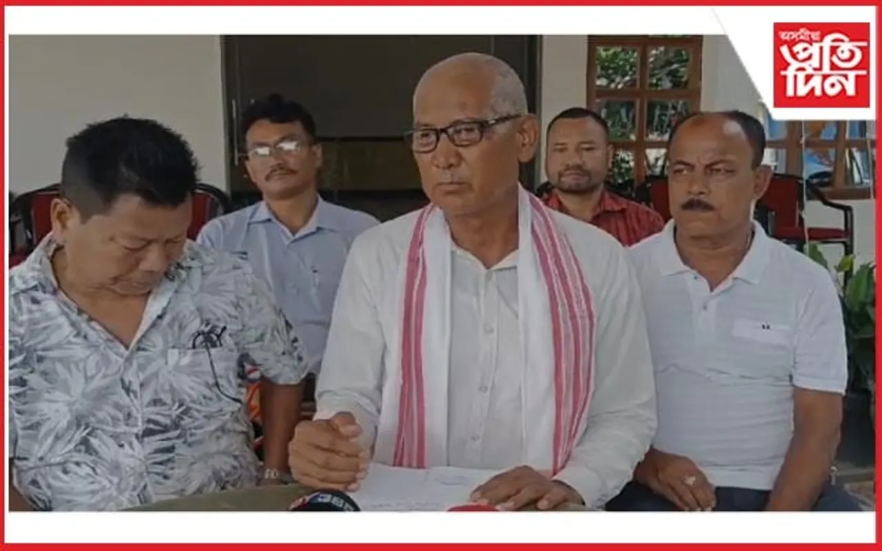 ওদালগুৰি জিলা বিজেপিৰ প্ৰাক্তন সভাপতি কাৰ্তিক চন্দ্ৰ বড়োৰ বিপিএফত যোগদান
