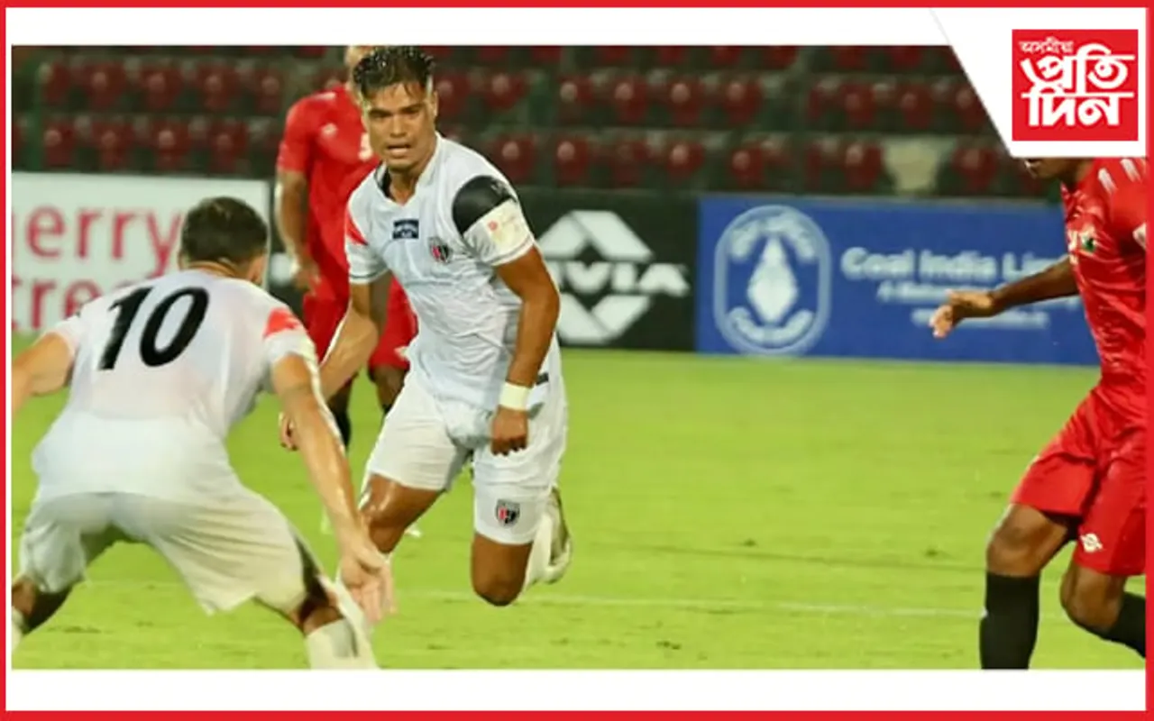 ডুৰাণ্ড কাপ : নৰ্থ-ইষ্ট ইউনাইটেডৰ হাতত পৰাস্ত লাজং এফ চি