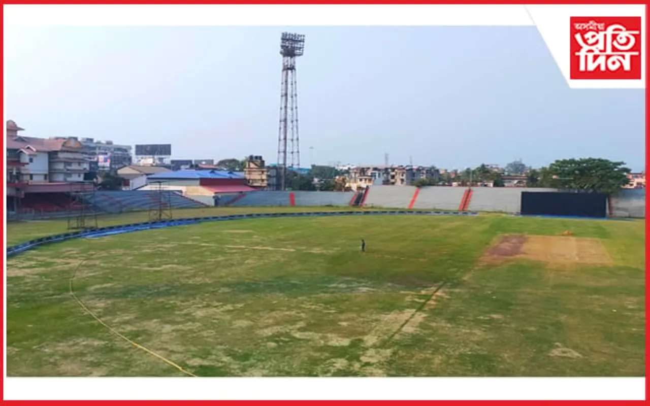নেহৰু ষ্টেডিয়াম পৰিদৰ্শন মুখ্যমন্ত্ৰীৰঃ ৫০,০০০ আসন ব্যৱস্থাৰে পুনৰ নিৰ্মাণ...