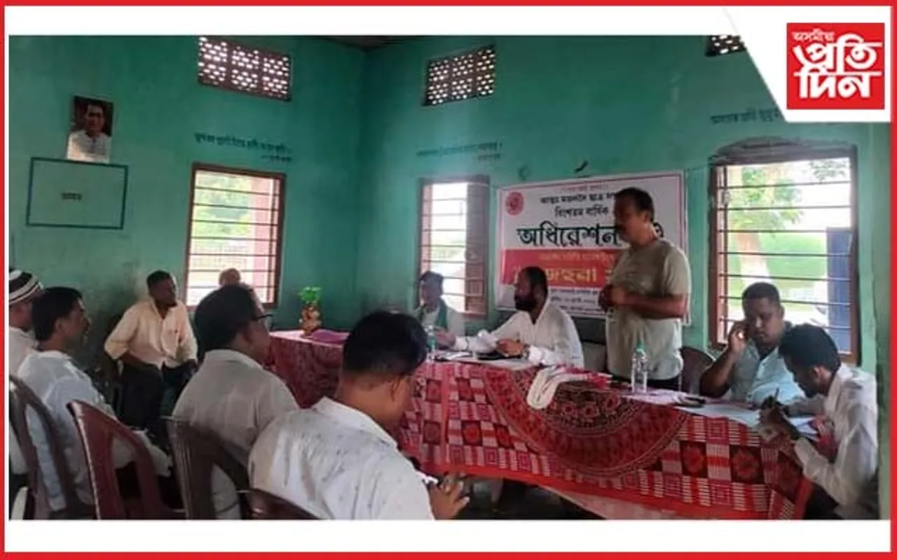 আন্তঃমঙলদৈ ছাত্ৰ সন্থাৰ অধিবেশনৰ প্ৰস্তুতি...