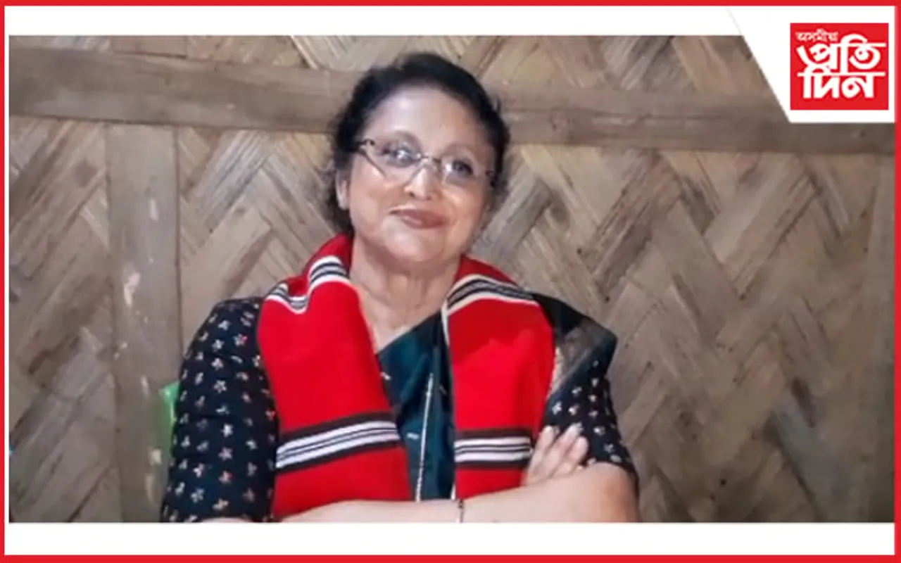 সমাগত লোকসভা নিৰ্বাচনঃ চিলাপথাৰত আকস্মিক পদধূলা শীৰ্ষ কংগ্ৰেছ নেত্ৰীৰ