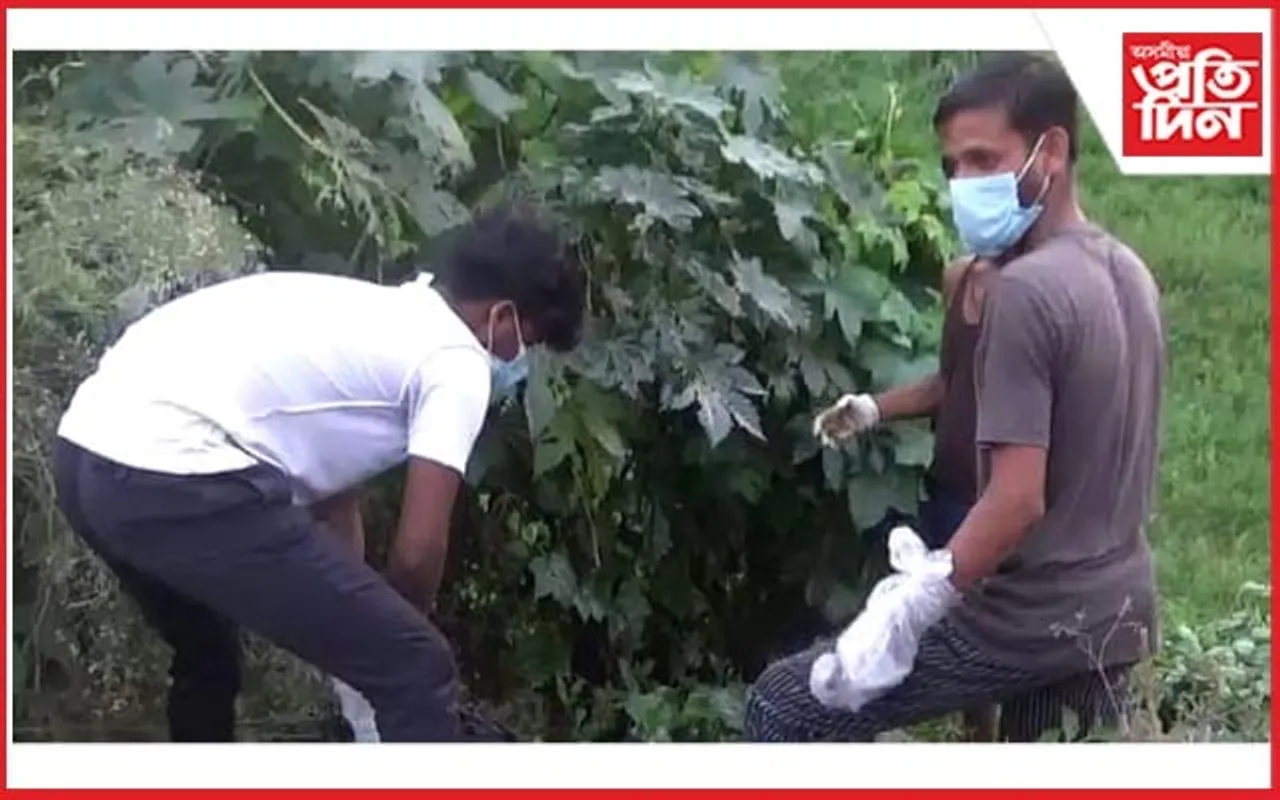 ৰাষ্ট্ৰীয় ঘাই পথৰ দাঁতিত পেলনীয়া সামগ্ৰীৰ তলত উদ্ধাৰ মৃতদেহ...