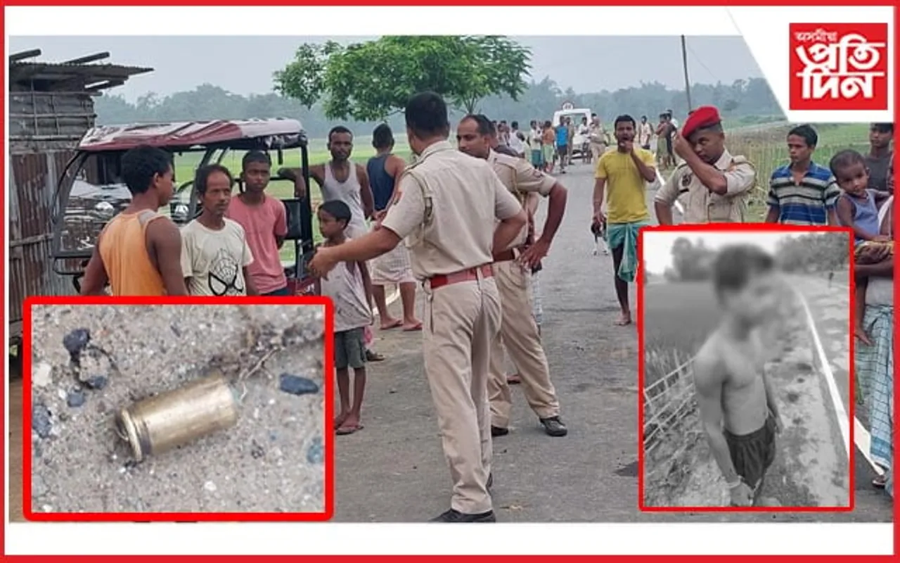 পুৱা দৌৰিবলৈ অহা যুৱকক অস্ত্ৰধাৰী যুৱকৰ আক্ৰমণঃ শূন্যলৈ গুলীচালনা...