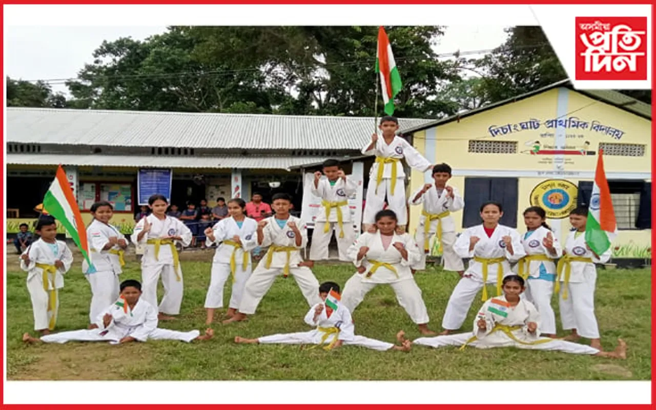টাং চু ডু স্পৰ্ট এচ'চিয়েছন অৱ অসমেও পালন কৰিলে স্বাধীনতা দিৱস