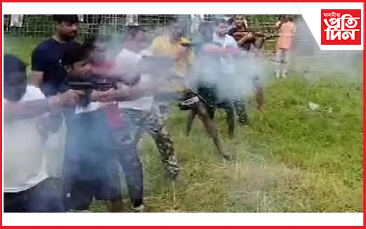 অৱশেষত আটক বজৰং দলৰ কৰ্মীঃ অব্যাহত আৰক্ষীৰ অভিযান