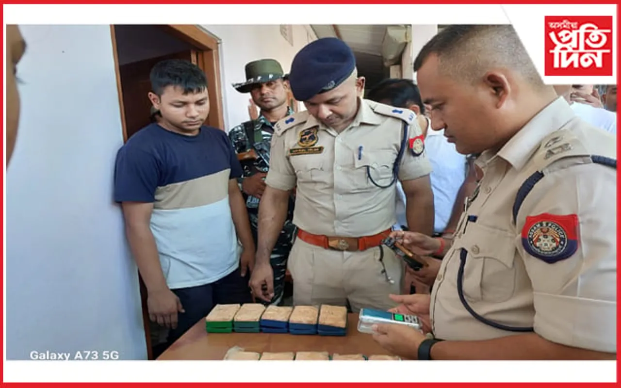 ড্ৰাগছৰ বৃহৎ ঘাটিলৈ পৰ্যবসিত তিনিচুকীয়া জিলা: ২৫ লাখ টকাৰ নিচাযুক্ত দ্ৰব্যসহ তিনি আটকজন