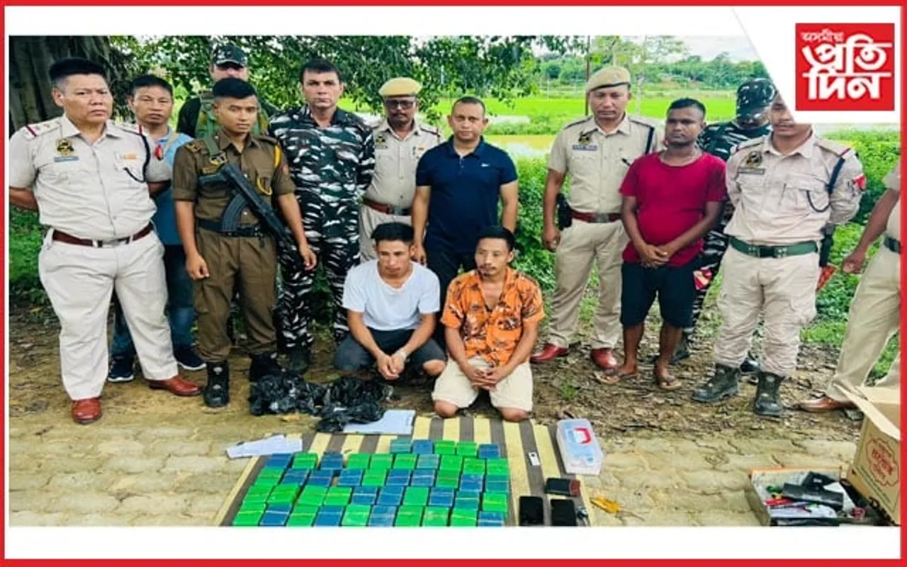 বোকাজানত ৩কোটি টকাৰ ড্ৰাগছসহ আৰক্ষীৰ জালত ২ সৰবৰাহকাৰী