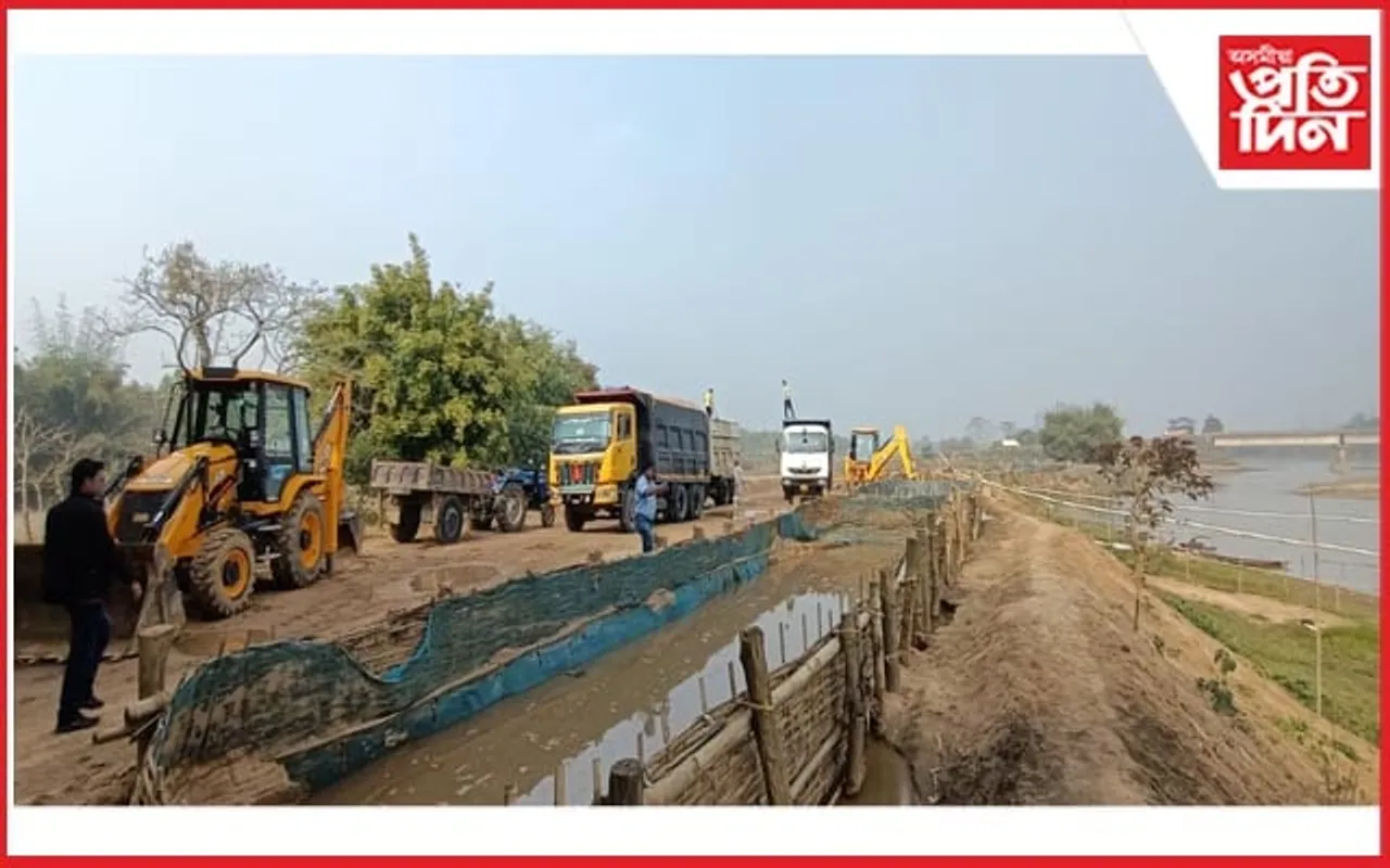 কোটি টকাৰ কৰ ফাঁকিঃ গোৱালপাৰাত ডি এফ অ'ৰ আশিসত অবৈধ বালি খনন