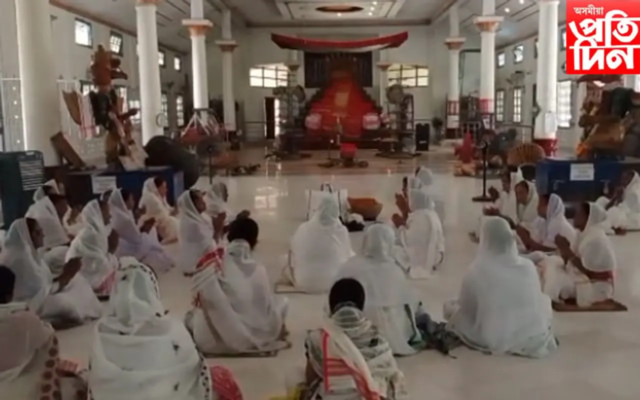 বটদ্ৰৱা থানত মাধৱদেৱ গুৰুজনাৰ কীৰ্ত্তন মহোৎসৱ