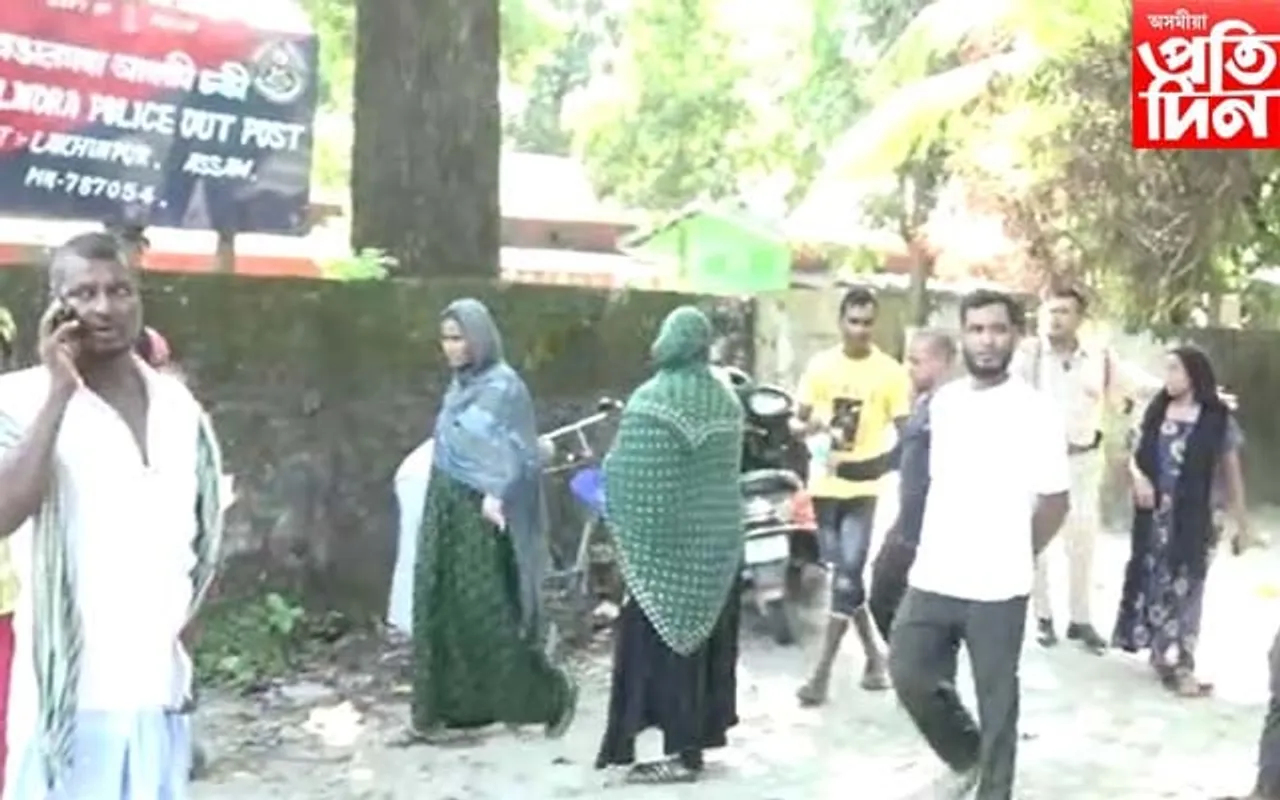 লখিমপুৰত আৰক্ষীৰ দলক ভয়ংকৰ আক্ৰমণ