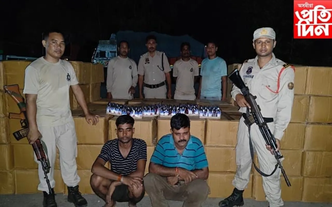 অসম-ত্ৰিপুৰা সীমান্তত নিচাযুক্ত কফচিৰাপ জব্দ