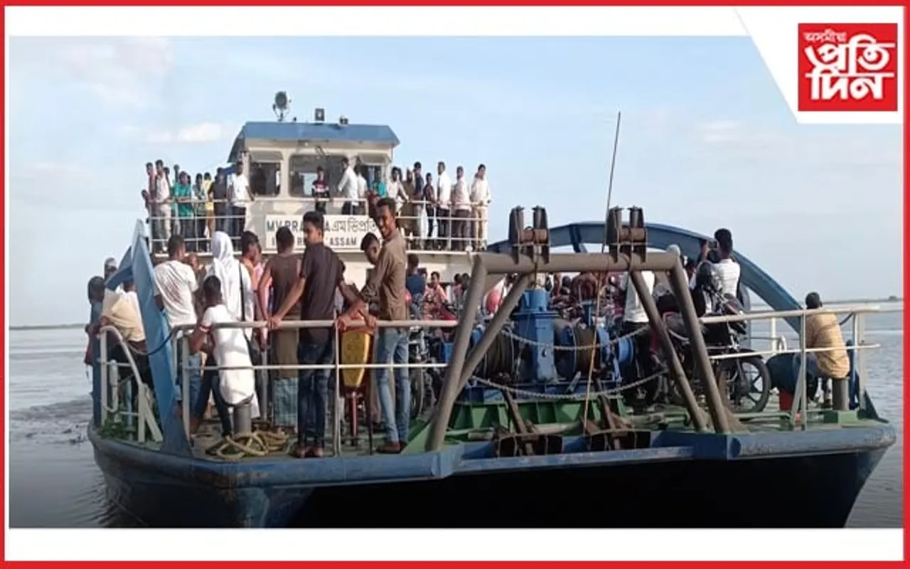 কাৰ চক্ৰান্তত বন্ধ হৈছে হাটশিঙিমাৰী-ধুবুৰী জাহাজ সেৱা ?