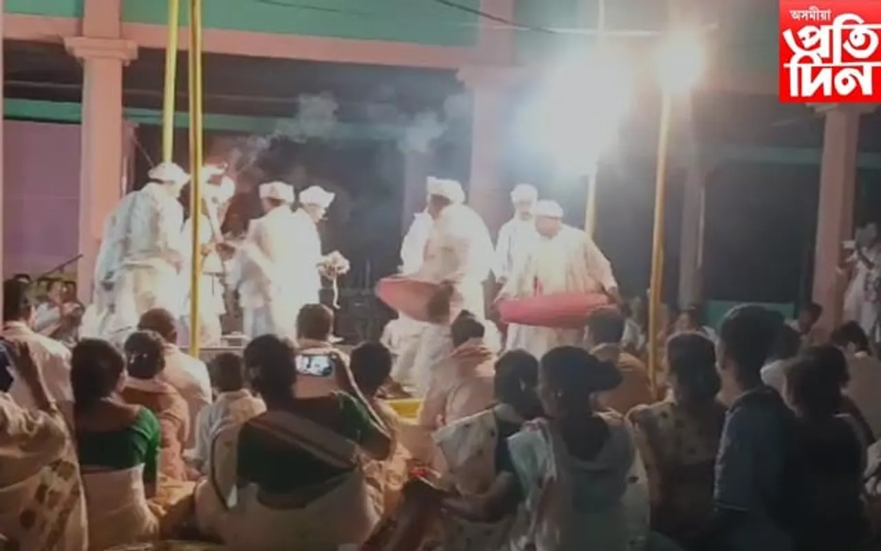 শ্ৰীমন্ত শংকৰদেৱ সংঘৰ নাট সমাৰোহৰ শুভাৰম্ভণী