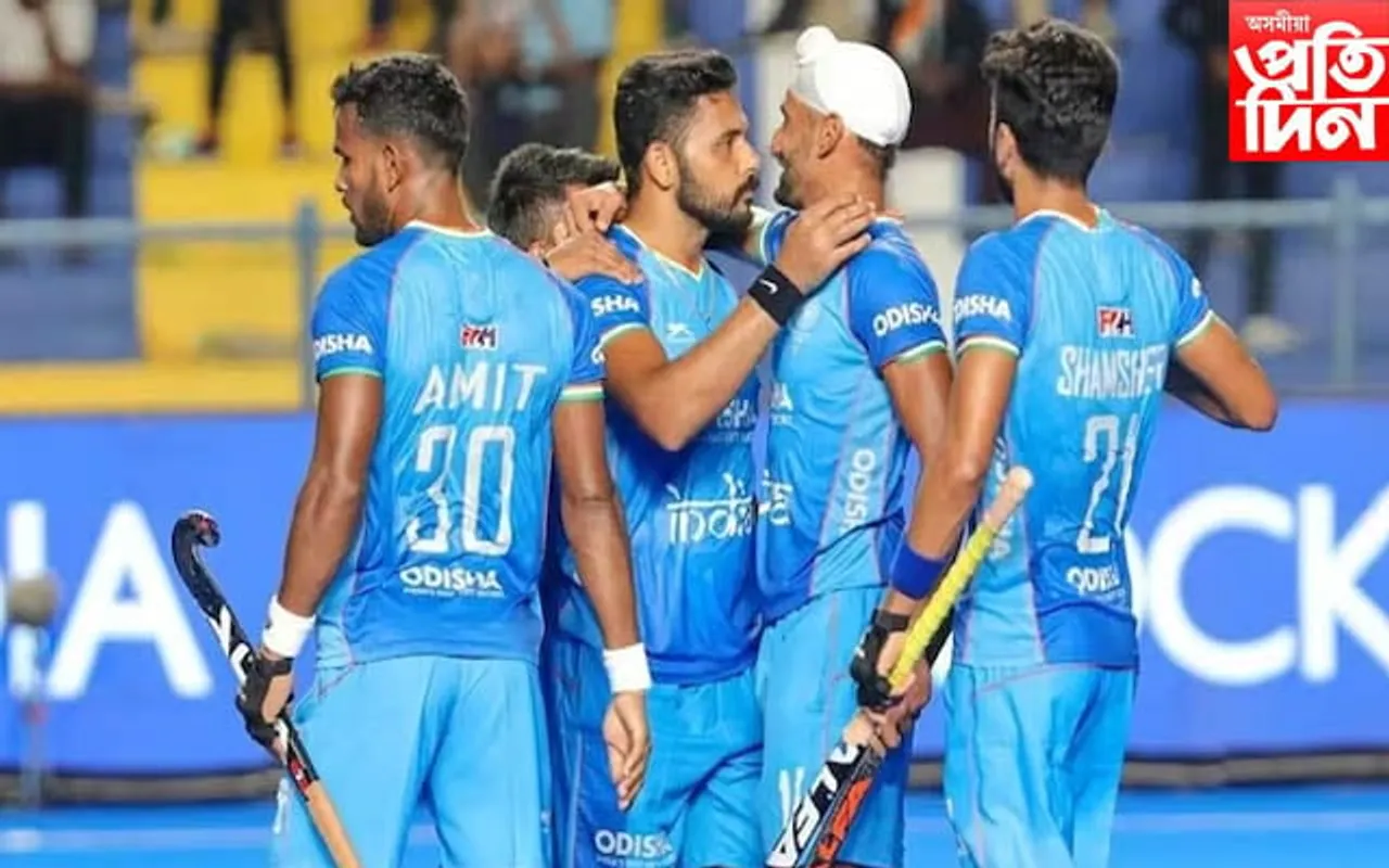 'এছিয়ান গেমছ-২০২৩'ত ভাৰতীয় হকী দলে ১৬-০ গলত পৰাস্ত কৰে উজবেকিস্তানক
