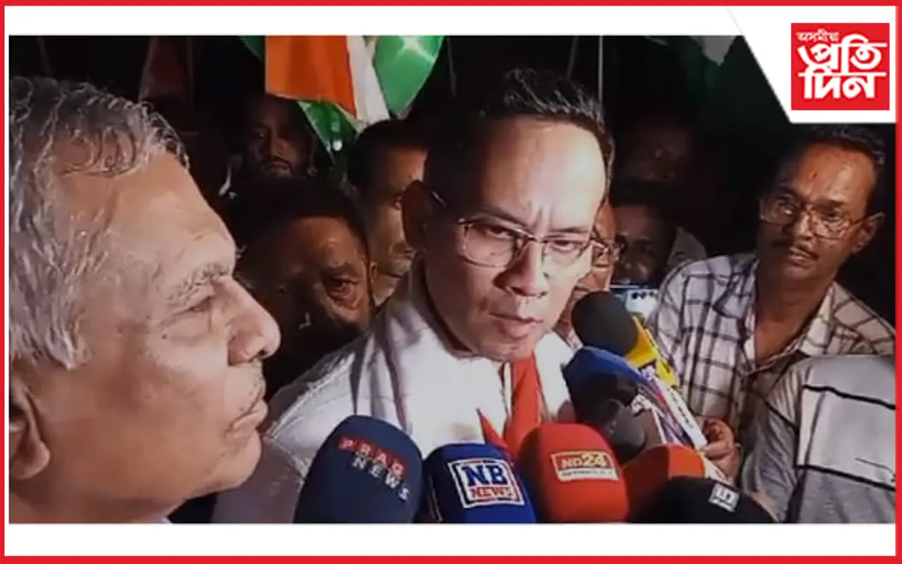 গোলাঘাটত ভাৰত জোড়ো যাত্ৰাৰ বৰ্ষপুতি শোভাযাত্ৰা : সাংসদ গৌৰৱ গগৈৰ বিস্ফোৰক মন্তব্য