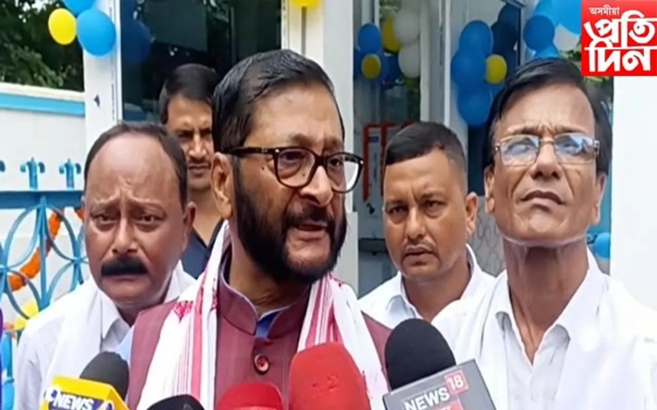 মঙলদৈত খোৱাপানী আঁচনিৰ শুভ উদ্বোধন সাংসদ বীৰেন্দ্ৰ প্ৰসাদ বৈশ্যৰ