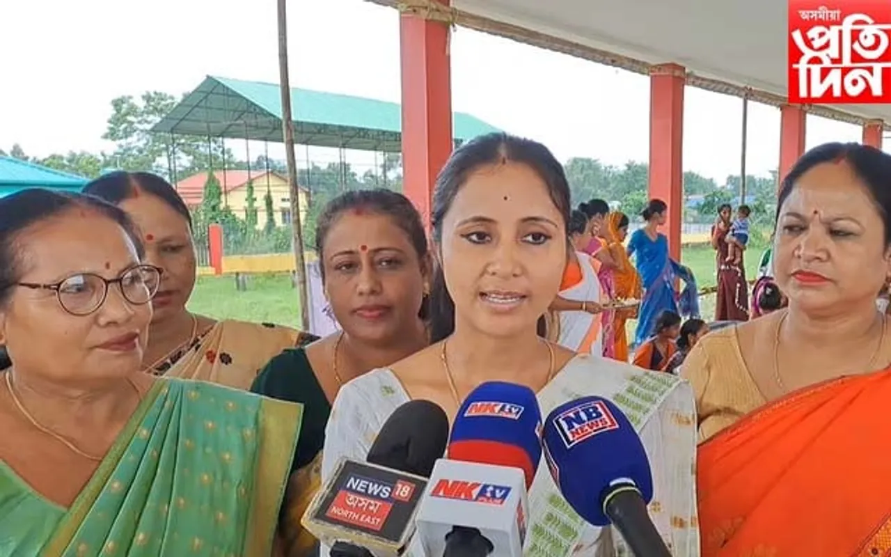 গহপুৰত ষষ্ঠ সংখ্যক ৰাষ্ট্ৰীয় পোষণ মাহ পালন