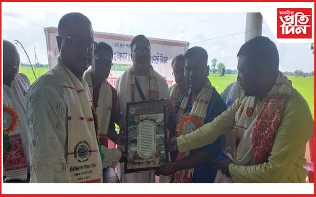 বটদ্ৰৱাৰ ঐতিহ্যমণ্ডিত দৌল মন্দিৰত শ্ৰীমন্ত শংকৰদেৱৰ আবিৰ্ভাৱ মহোৎসৱ