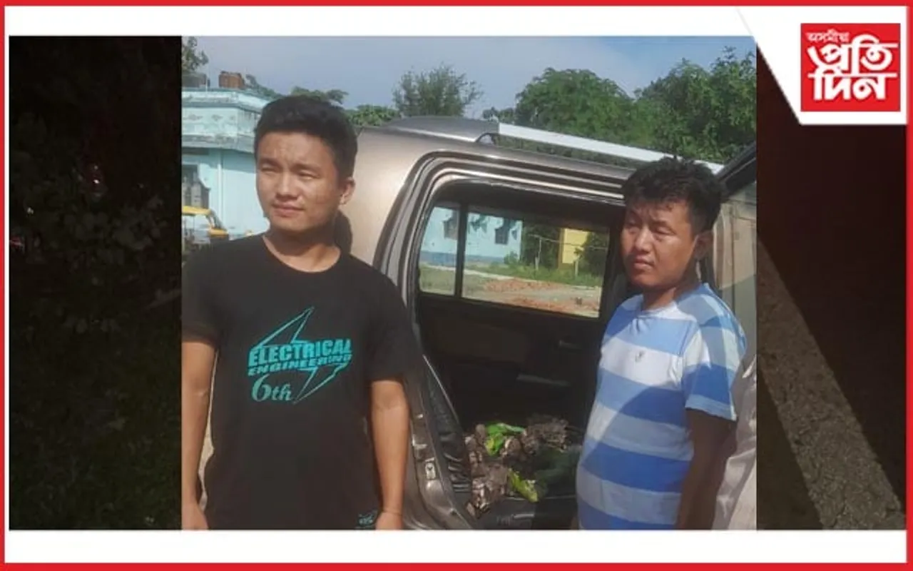 ২৭ টা মৃত পক্ষীসহ দুজনক কৰায়ত্ব