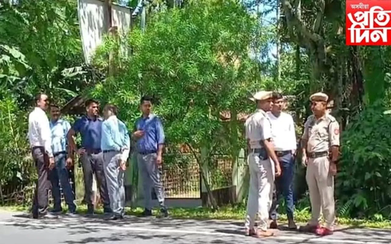 কলিয়াবৰত পুনৰ চি বি আইৰ এছ আই জোনমনি ৰাভাৰ দুৰ্ঘটনাৰ তদন্ত