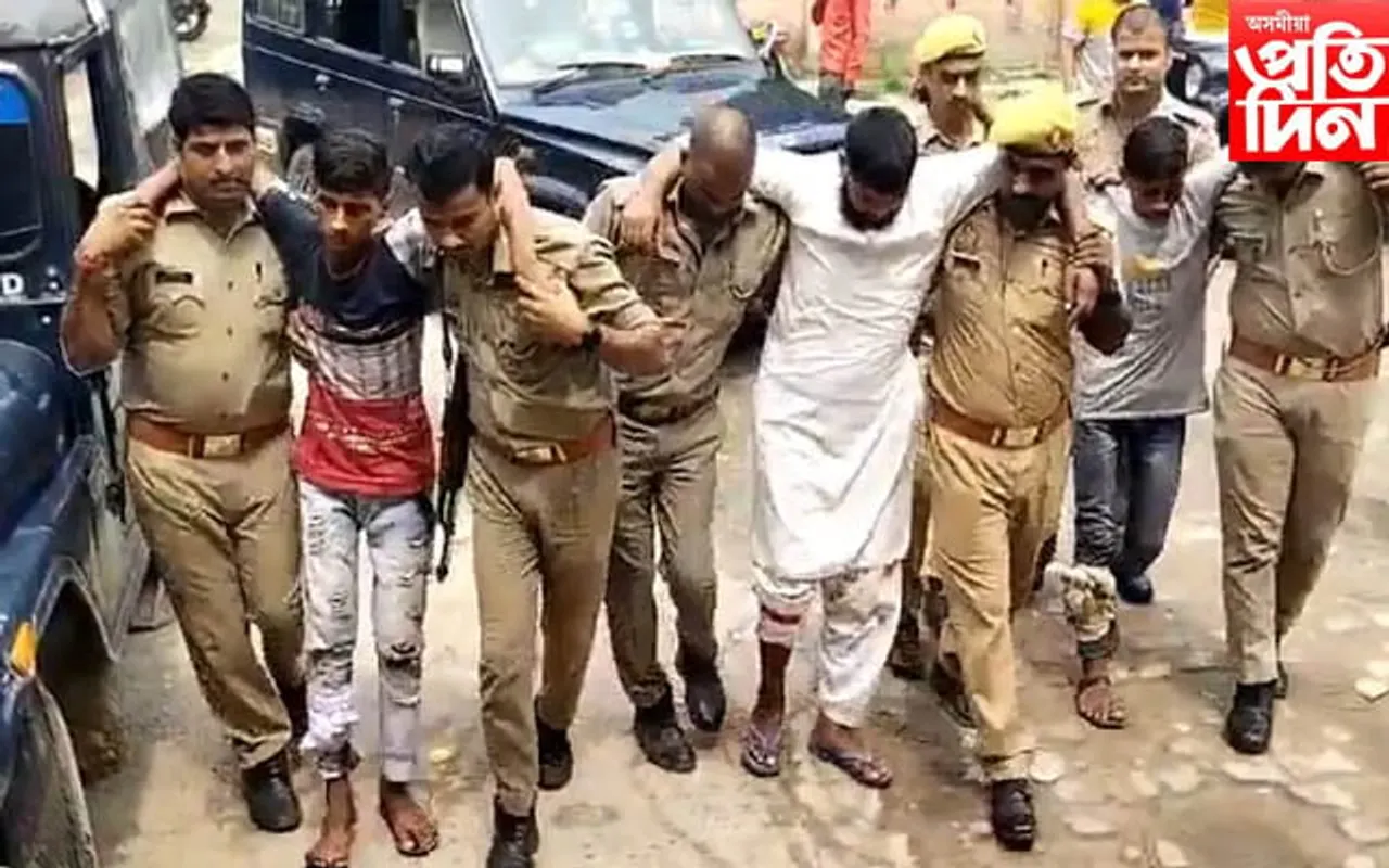 পুনৰ একাউণ্টাৰঃ আৰক্ষীৰ গুলীত আহত ৩ অভিযুক্ত