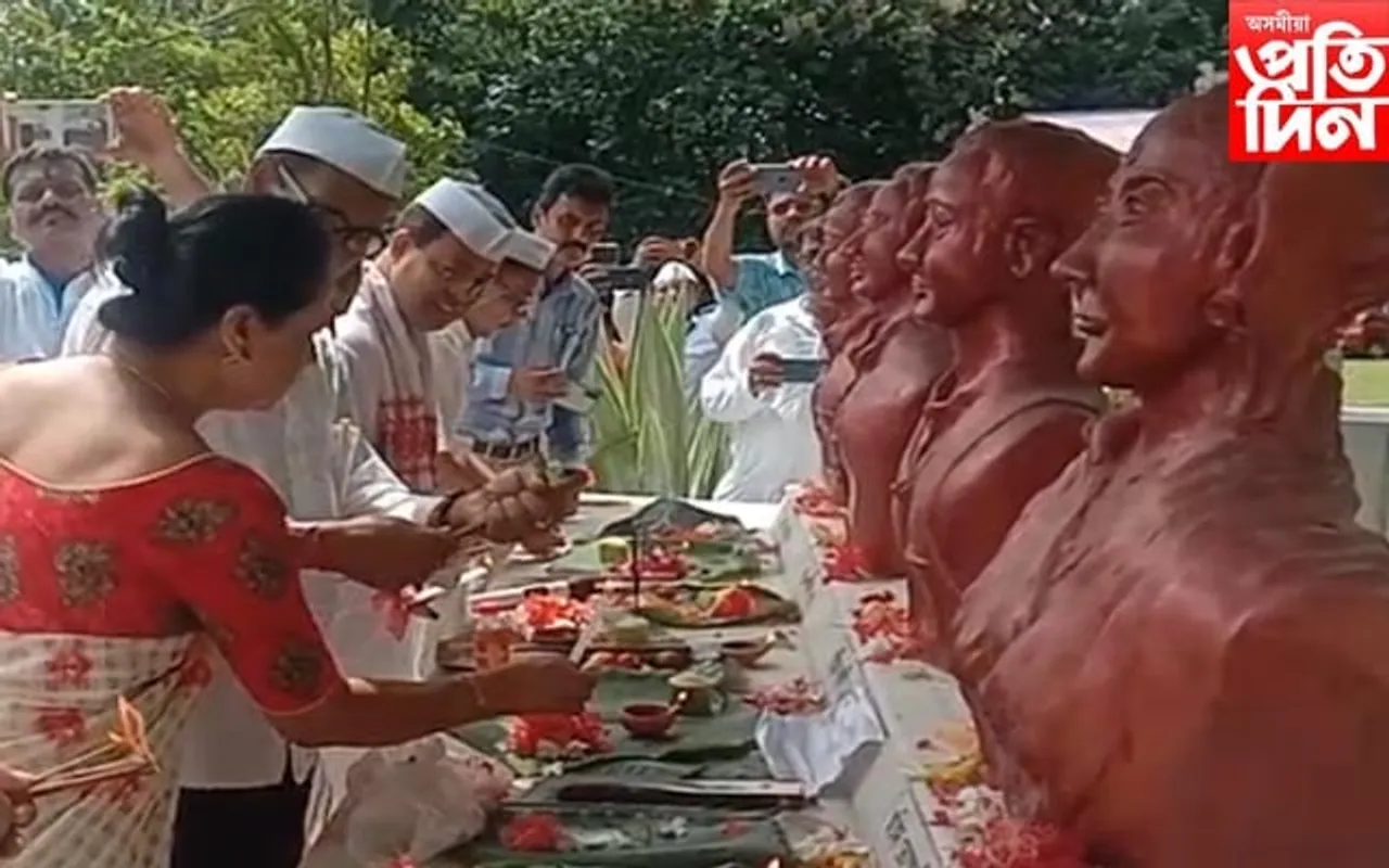 বঢ়মপুৰত ৪ শ্বহীদক স্মৰণৰ আনুষ্ঠানিকতা ৰক্ষা কংগ্ৰেছ-বিজেপিৰ