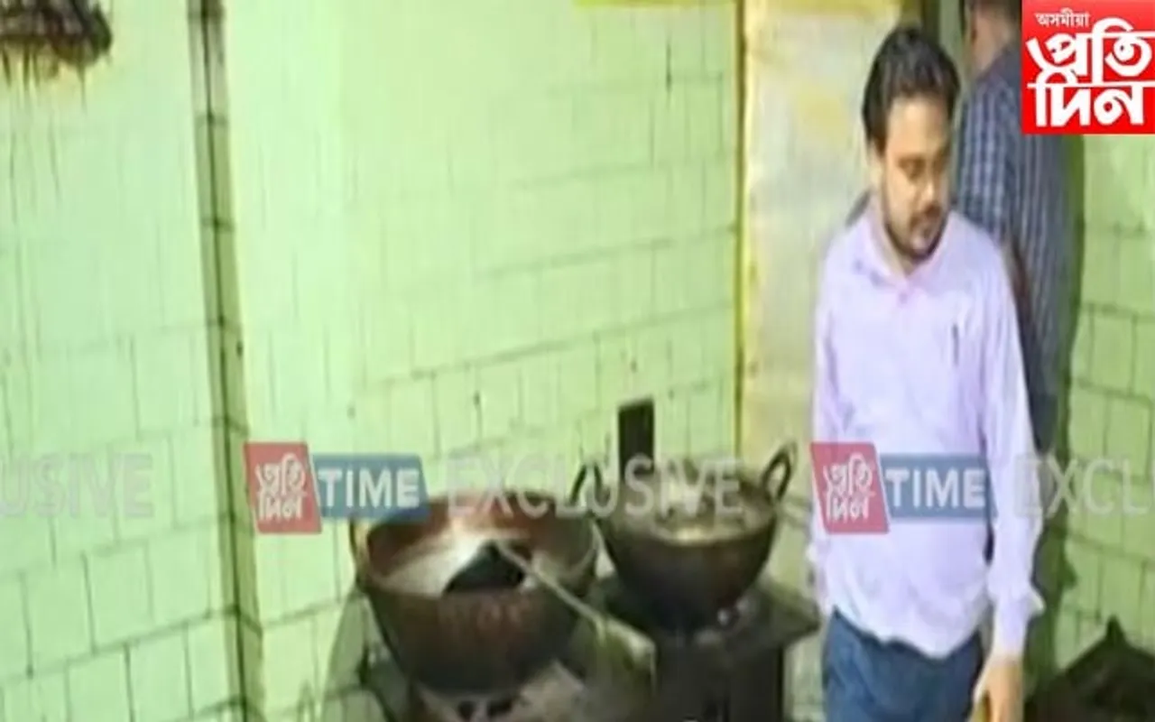 পল্টন বজাৰৰ মা কালী হোটেলত প্ৰশাসনৰ অভিযান