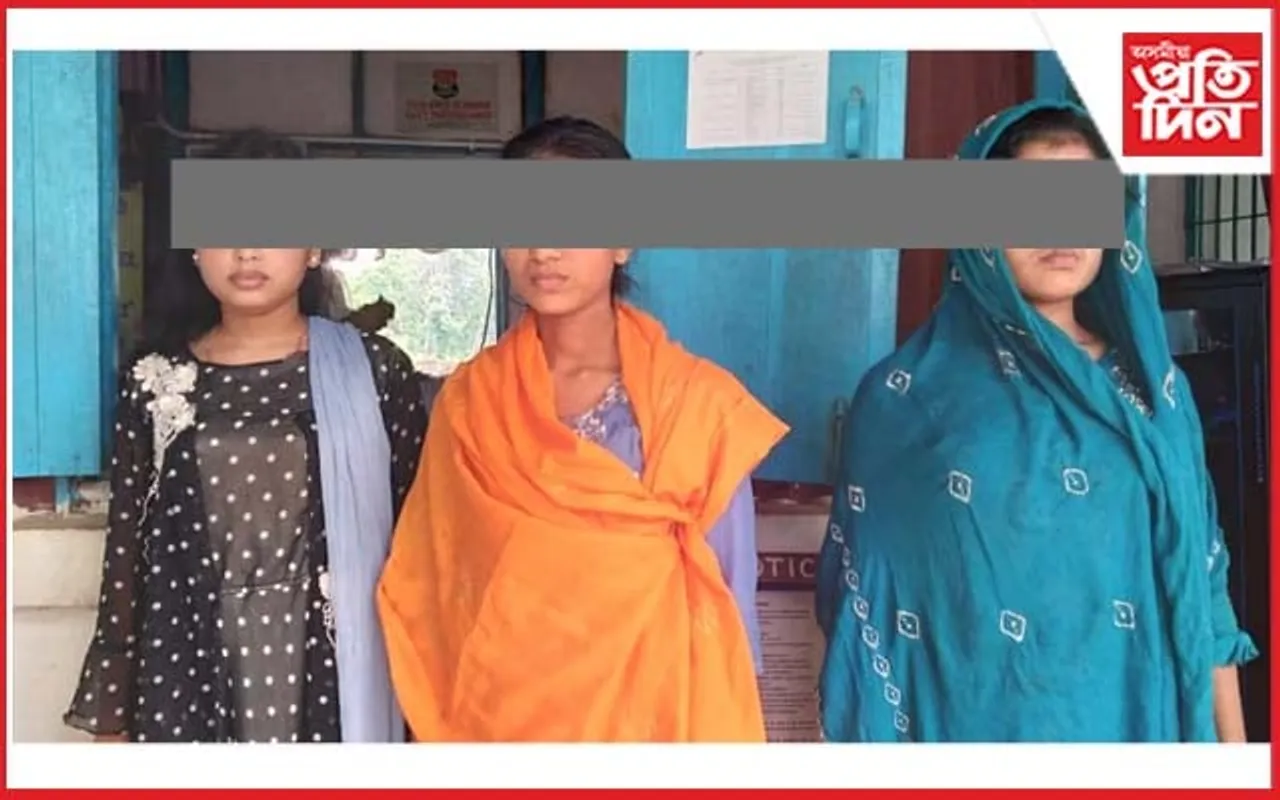 ত্ৰিপুৰাত বি এছ এফৰ হাতত আটক ৩ ৰোহিংগীয়া কিশোৰী