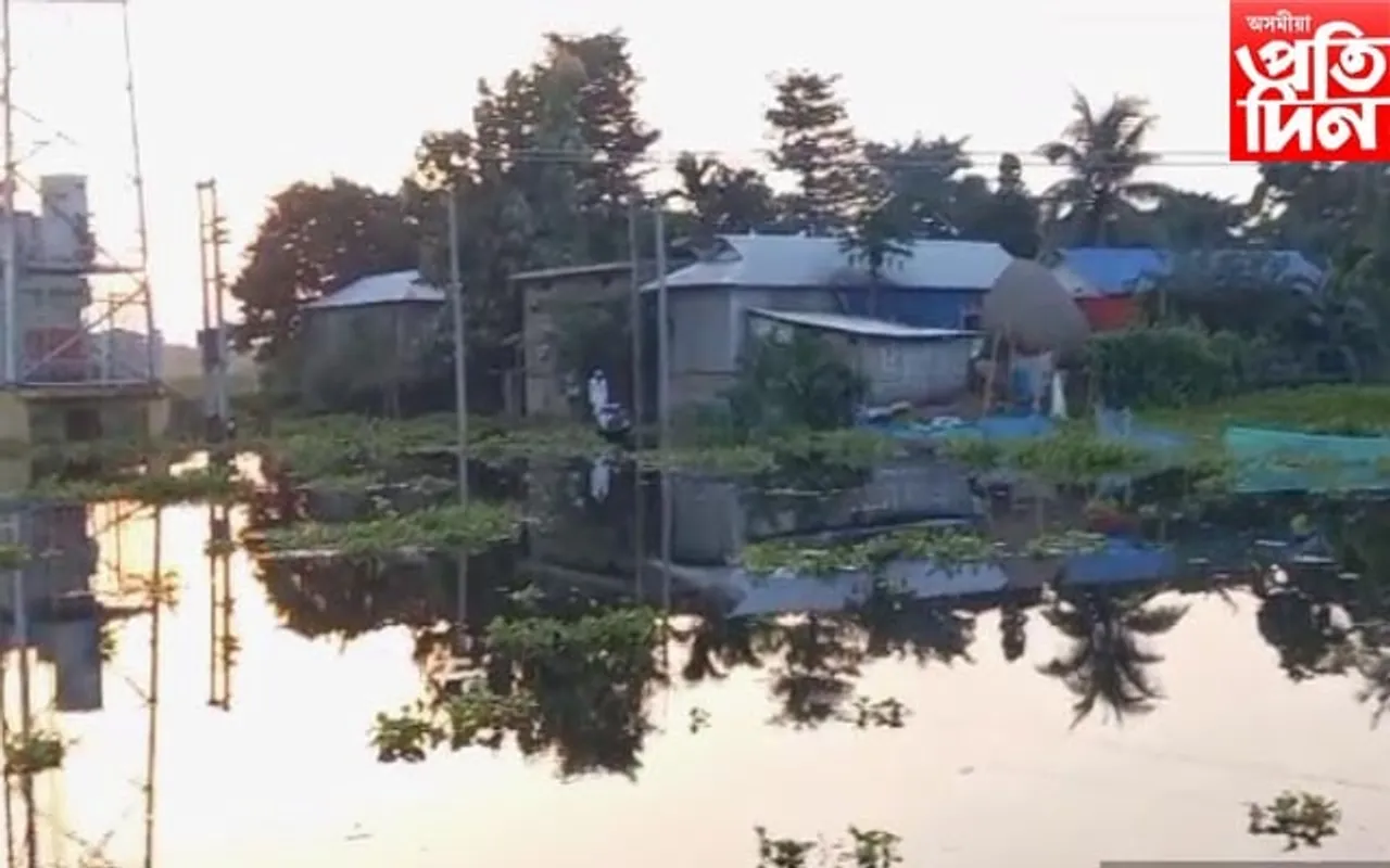 মায়ঙত অপৰিৱৰ্তিত বান পৰিস্থিতি ,৪৯ খন গাঁও জলমগ্ন 