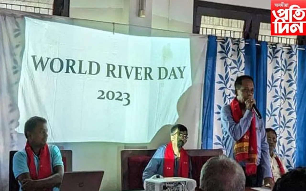 কাজিৰঙাৰ কহঁৰা নৈক সুস্থভাৱে জীয়াই ৰখাৰ সংকল্পৰে উদযাপন বিশ্ব নদী দিৱস