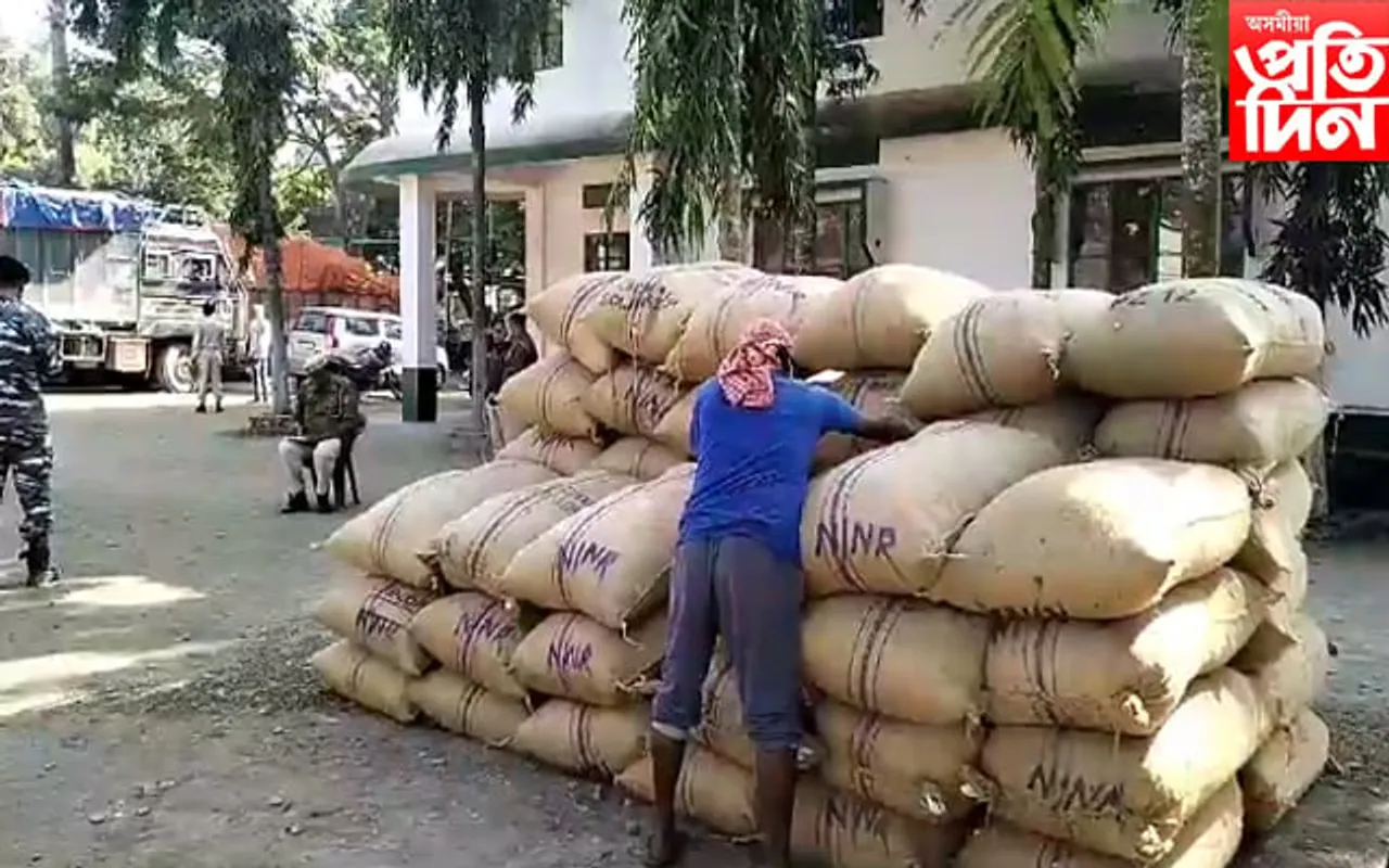 মেৰাপানী সীমান্তত বাৰ্মিজ চুপাৰী জব্দ
