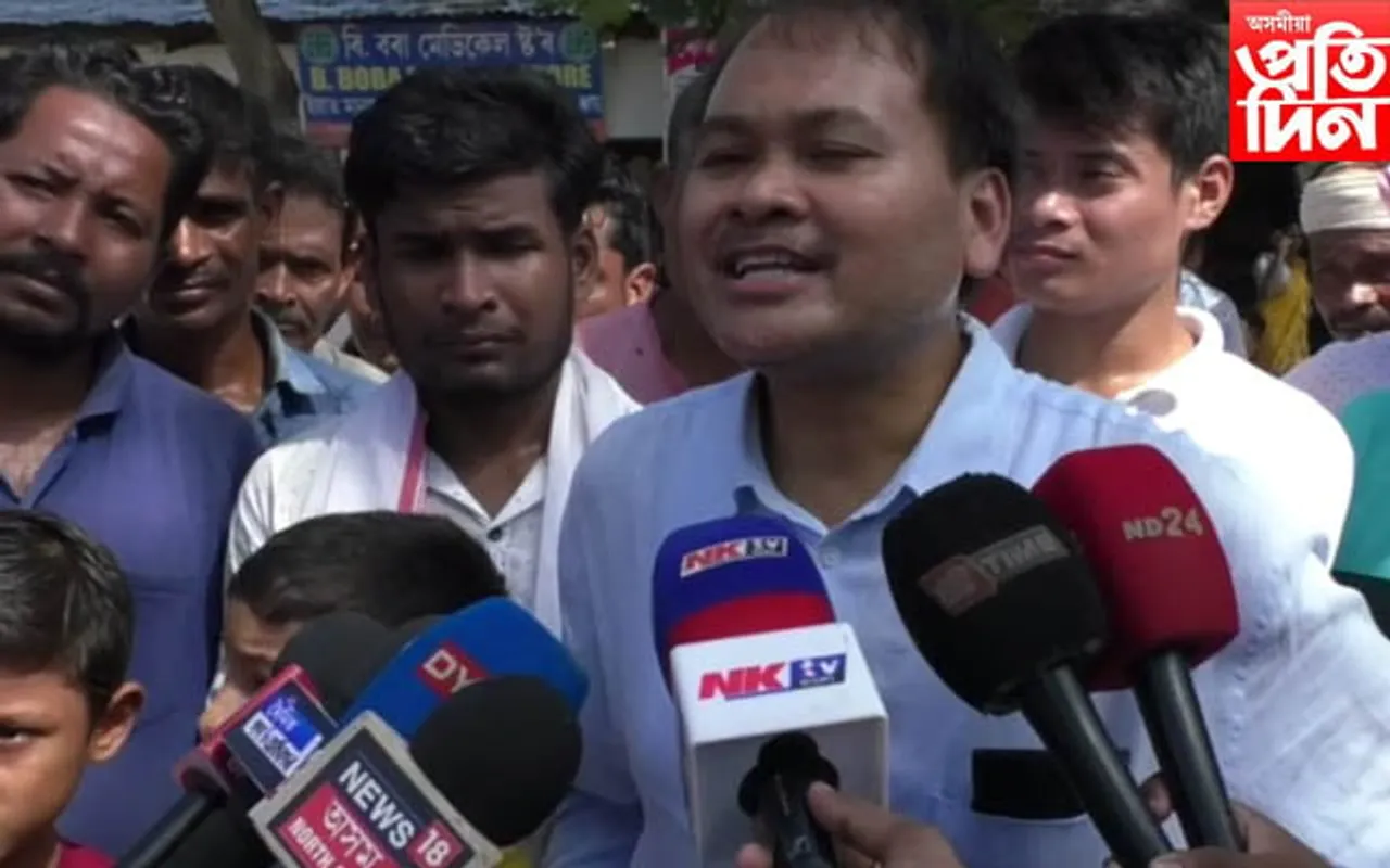 মহিলা সংৰক্ষণ বিধেয়কক 'দিল্লীকা লাড্ডু' আখ্যা অখিল গগৈৰ