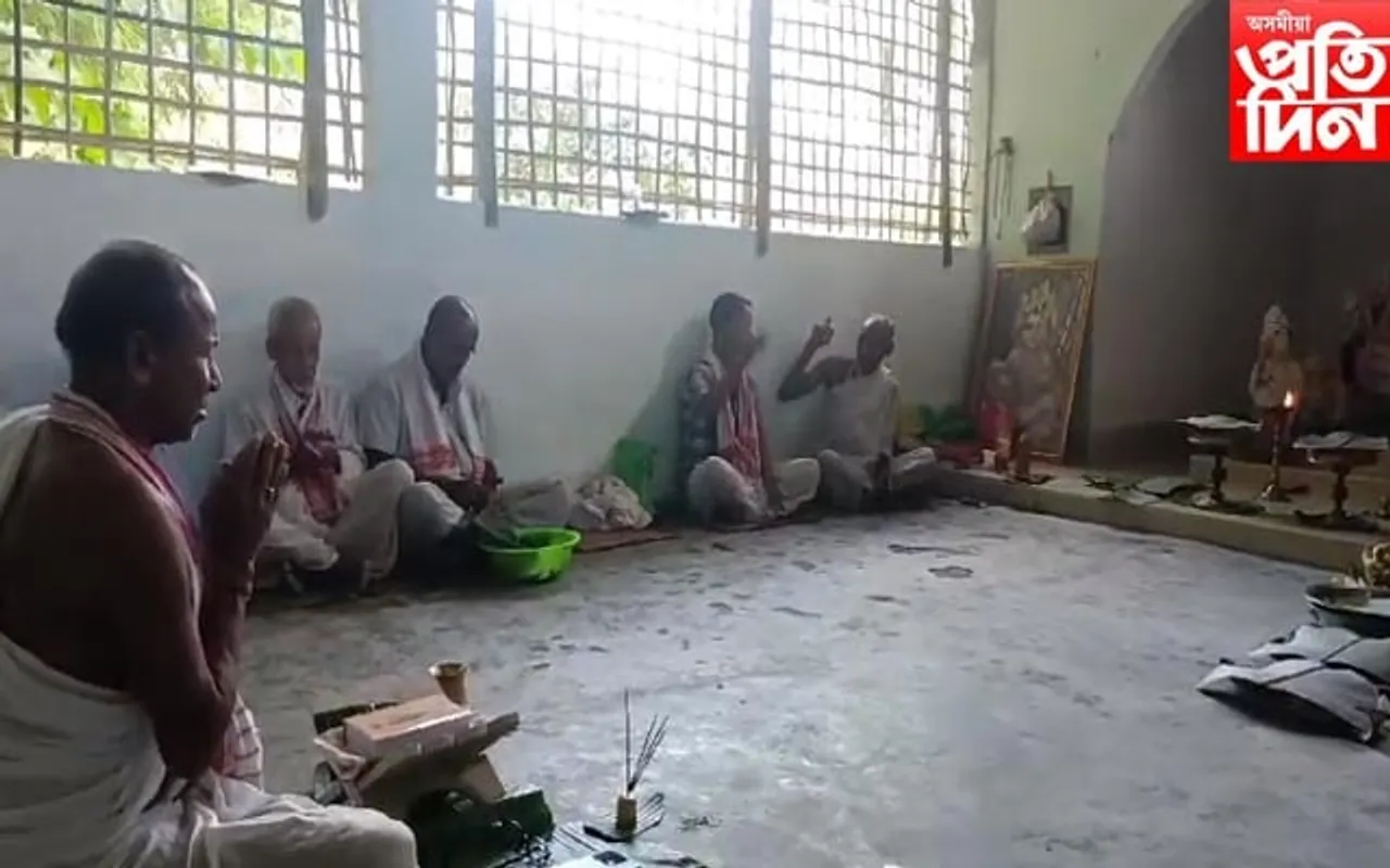 ভক্তিৰসেৰে জীপাল মথুৰাপুৰৰ আকাশ- বতাহ