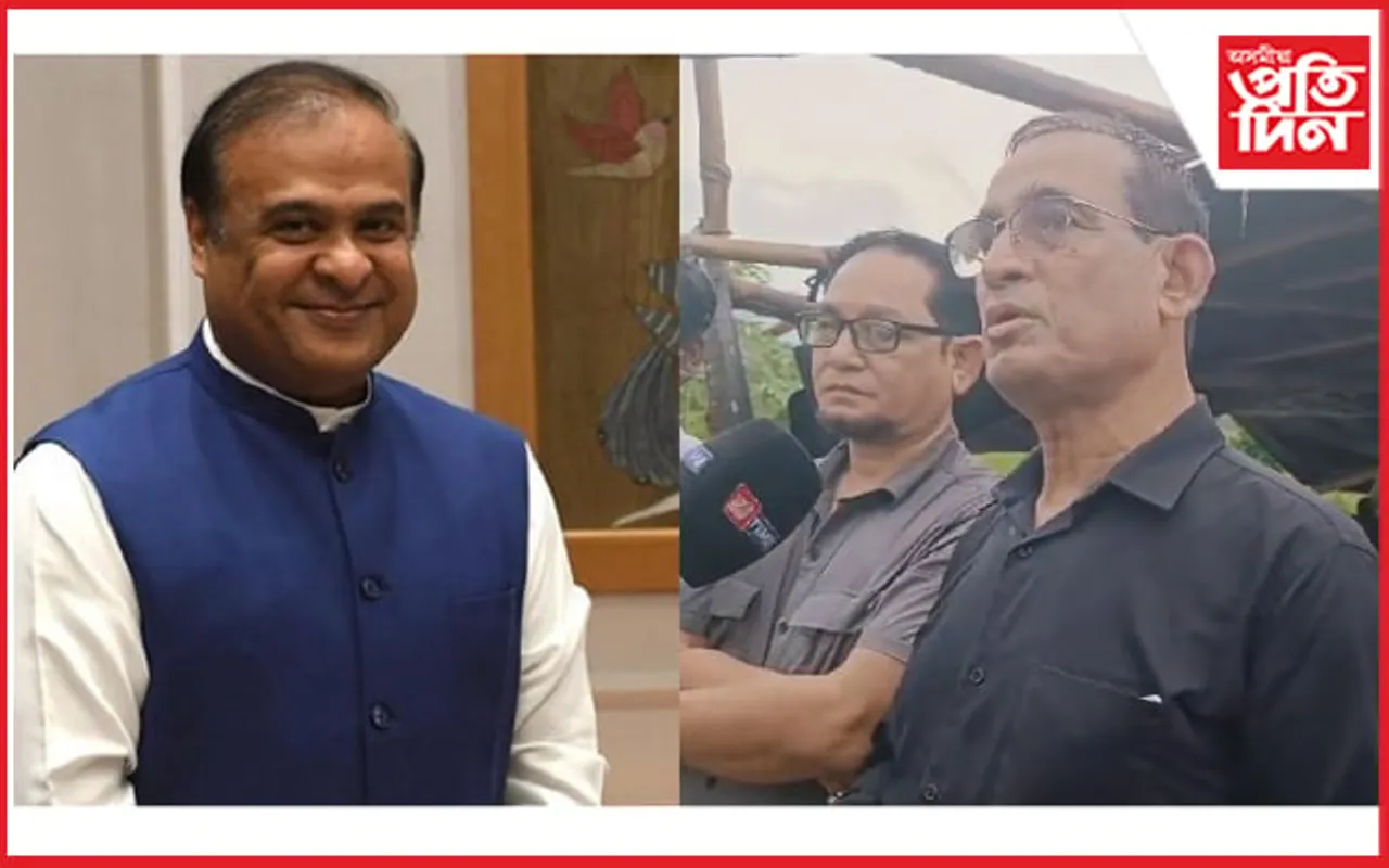 শিলসাঁকোৰ উচ্ছেদিত পৰিয়ালৰ কাষত আপ : ৰাজ্য চৰকাৰলৈ তীক্ষ্ণ প্ৰশ্নবাণ
