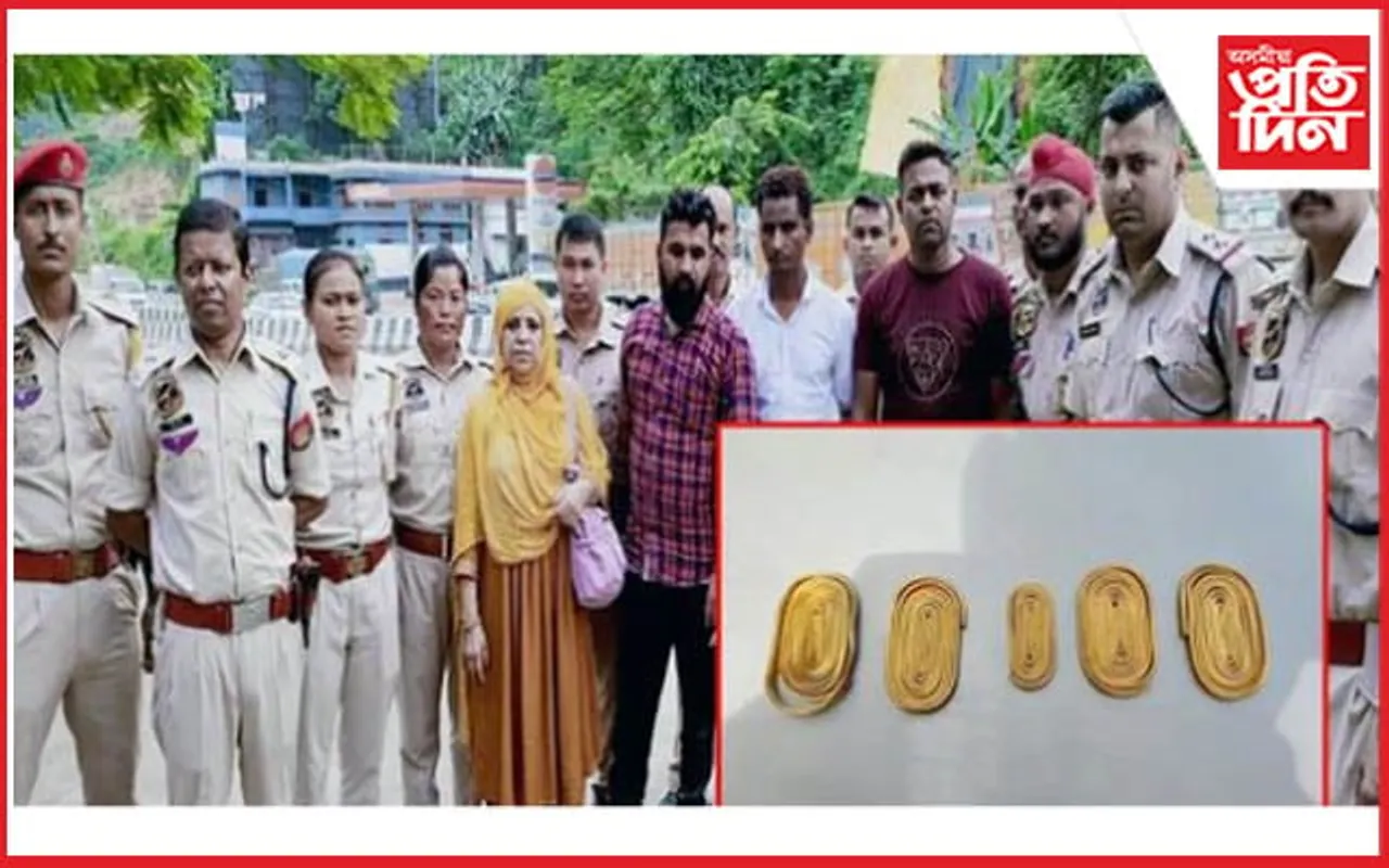 গুৱাহাটীত গ্ৰেপ্তাৰ ৰাজস্থানৰ চোৰাং সোণ সৰবৰাহকাৰী...