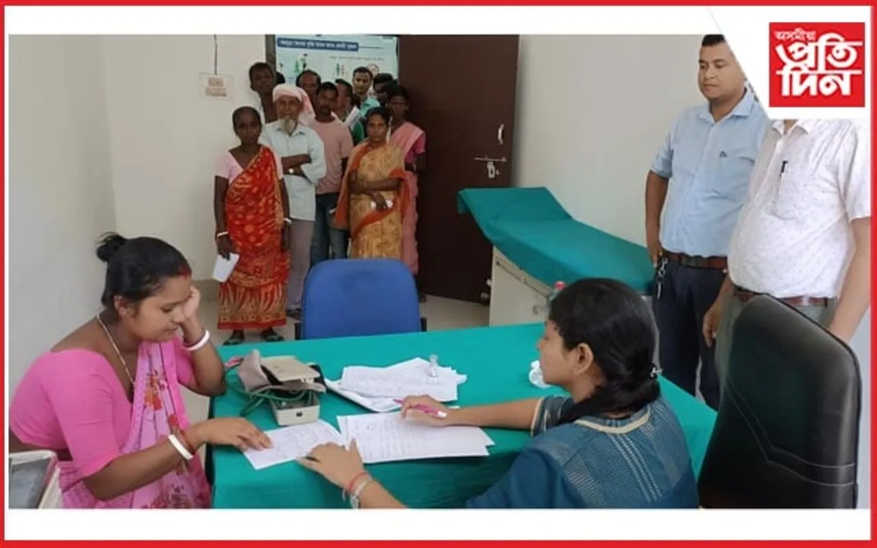 নাগ্ৰীজুলিত চিকিৎসা শিবিৰ : ৩ শতাধিক ৰোগীৰ স্বাস্থ্য পৰীক্ষা সম্পন্ন