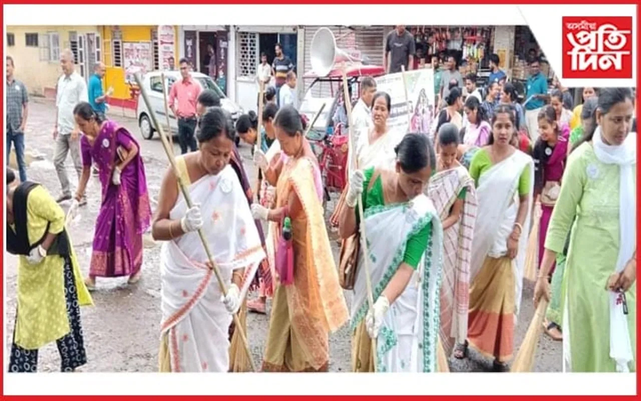 স্বচ্ছতা হি সেৱা : বোকাখাতত চাফাই অভিযান