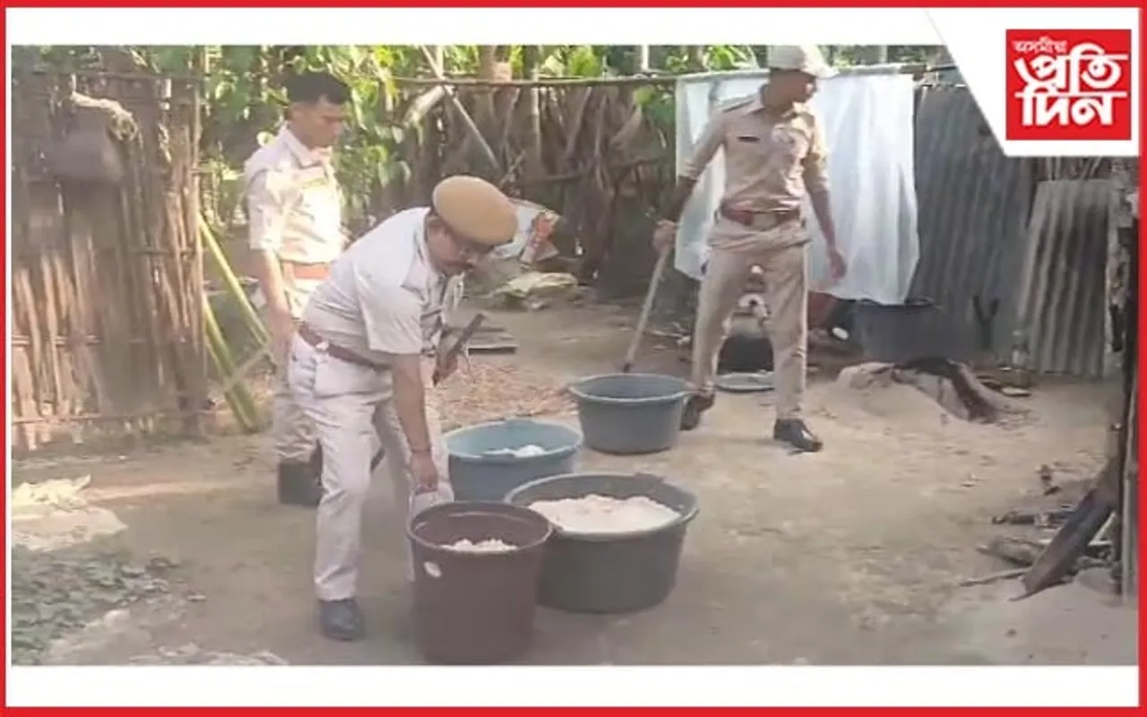 কামপুৰত আবকাৰী বিভাগৰ অভিযান : ৩ জনক আটক