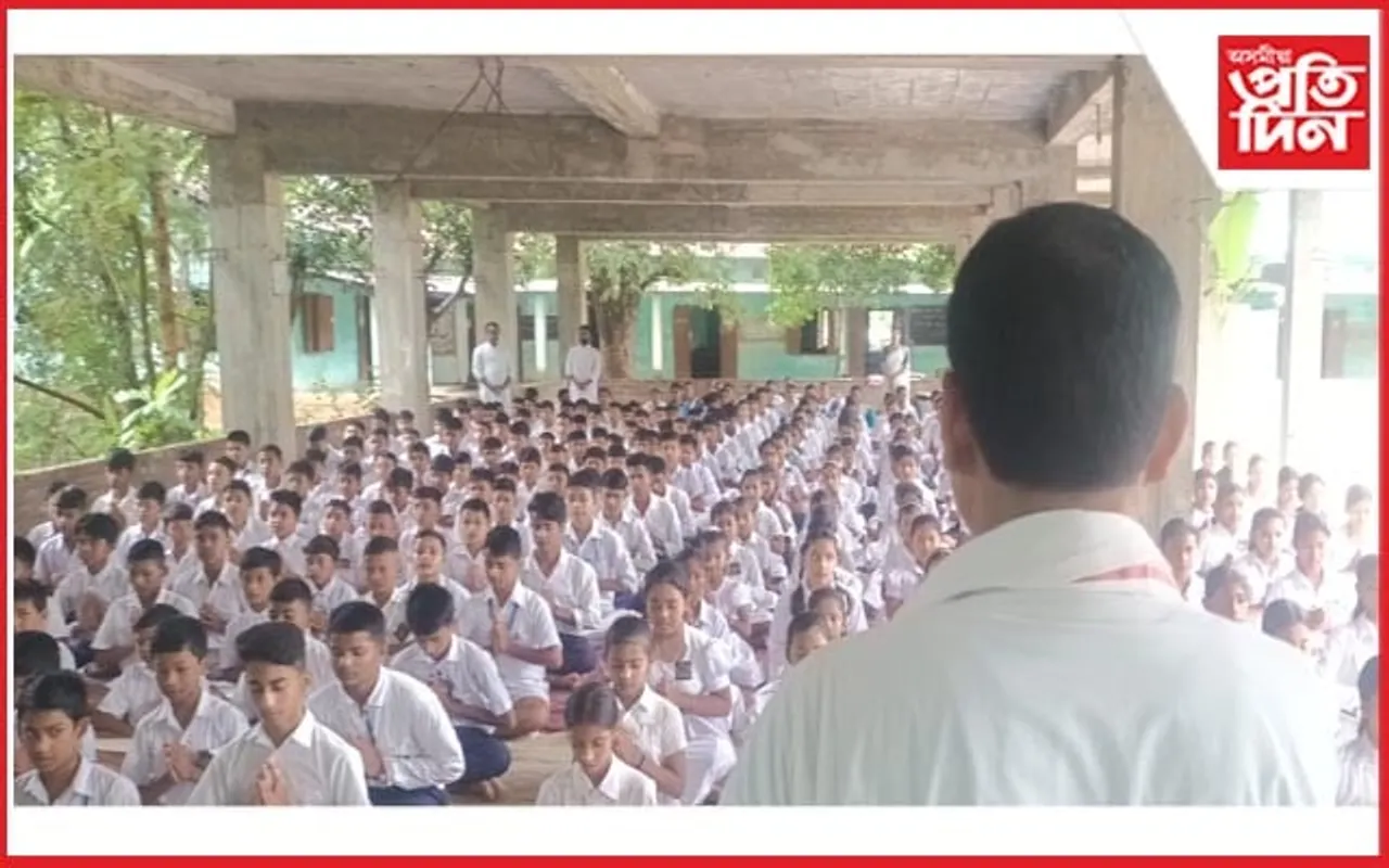 কামপুৰৰ শংকৰদেৱ বিদ্যানিকেতনত স্বাস্থ্য মেলা