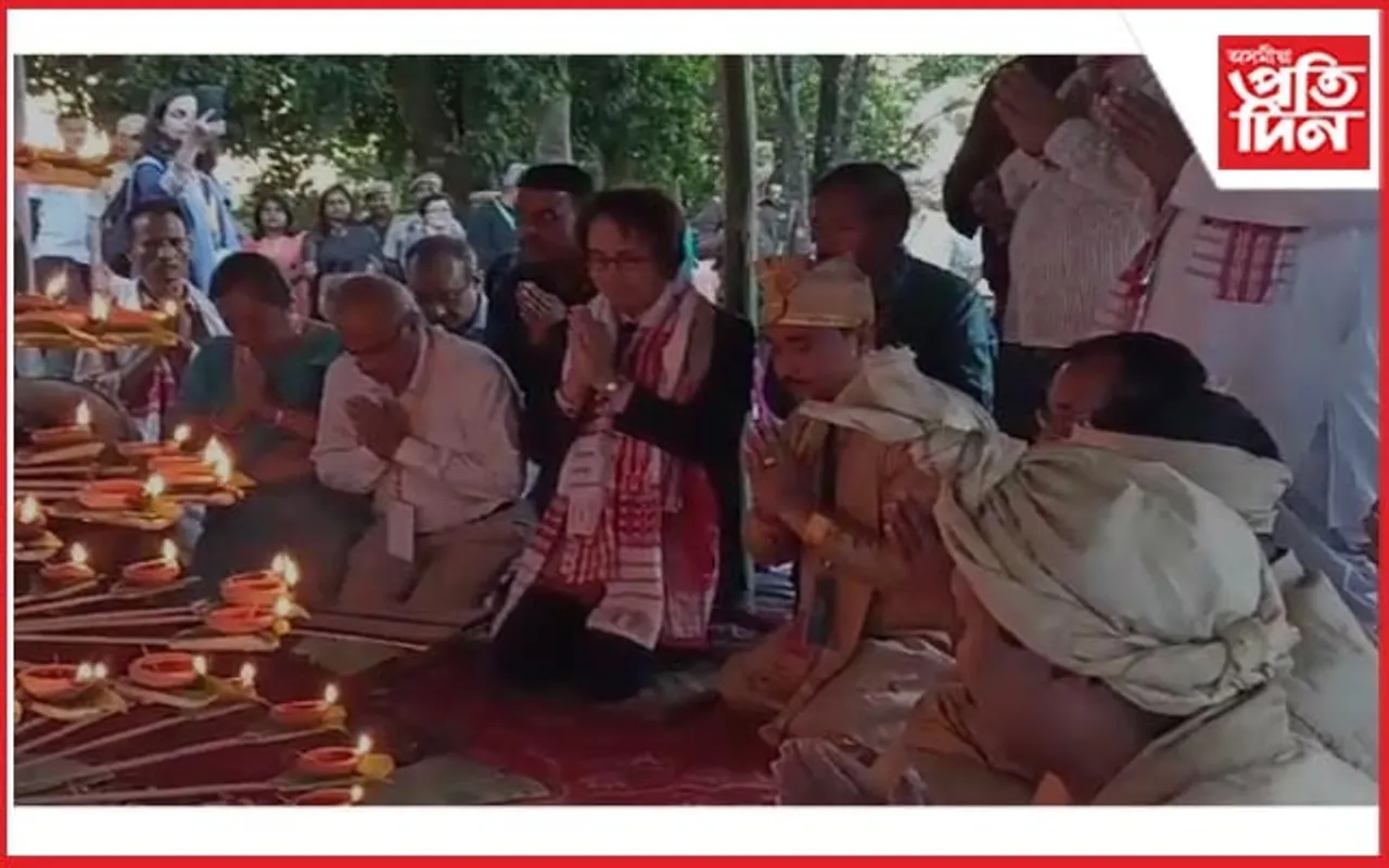 ঐতিহাসিক চৰাইদেউ মৈদাম ক্ষেত্ৰত উপস্থিত ইউনেস্কোৰ পৰ্যৱেক্ষক