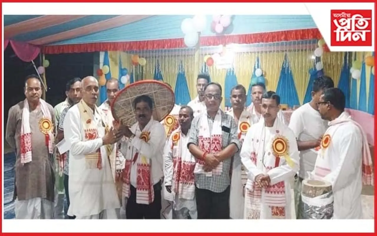 দৌলাশালত বাৰ্ষিক নাগাৰা নাম উৎসৱ সম্পন্ন