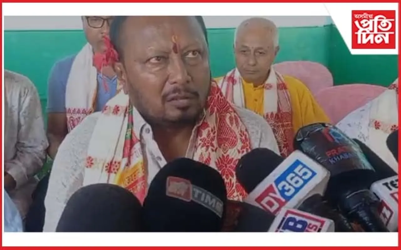 মংগলবৰীয়াত শ্ৰীশ্ৰী দুৰ্গা পূজাৰ স্বৰ্ণ জয়ন্তীত ভাগৱত মহাপুৰাণ জ্ঞান মহাযজ্ঞ
