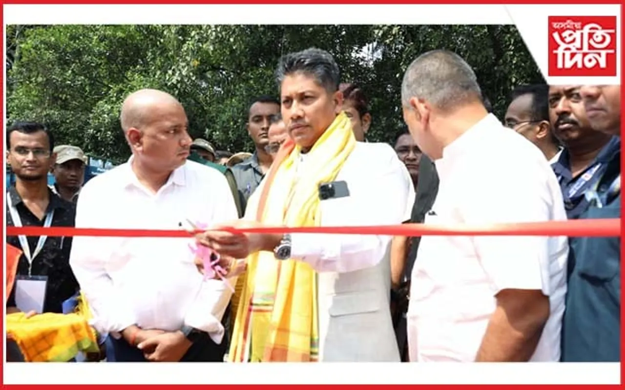 শিলচৰত 'অসমী থলুৱা খাদ্য মেলা' উদ্বোধন মন্ত্ৰী পীযুষ হাজৰীকাৰ