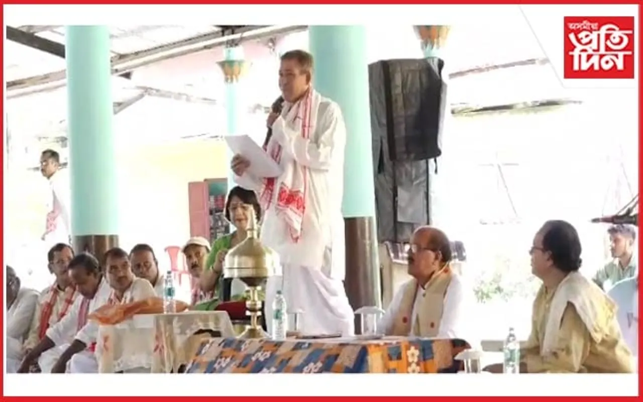 জামুগুৰিহাটত সদৌ অসম সত্ৰ মহাসভাৰ উদ্যোগত আলোচনা চক্ৰ