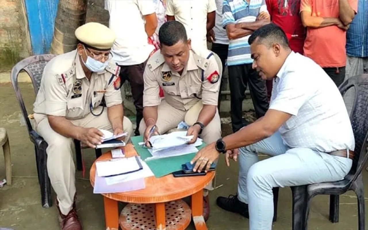 শাহুয়েকক হত্যা কৰি জোৱায়েকে ঘৰৰ ভিতৰত পুতি থ'লে মৃতদেহ