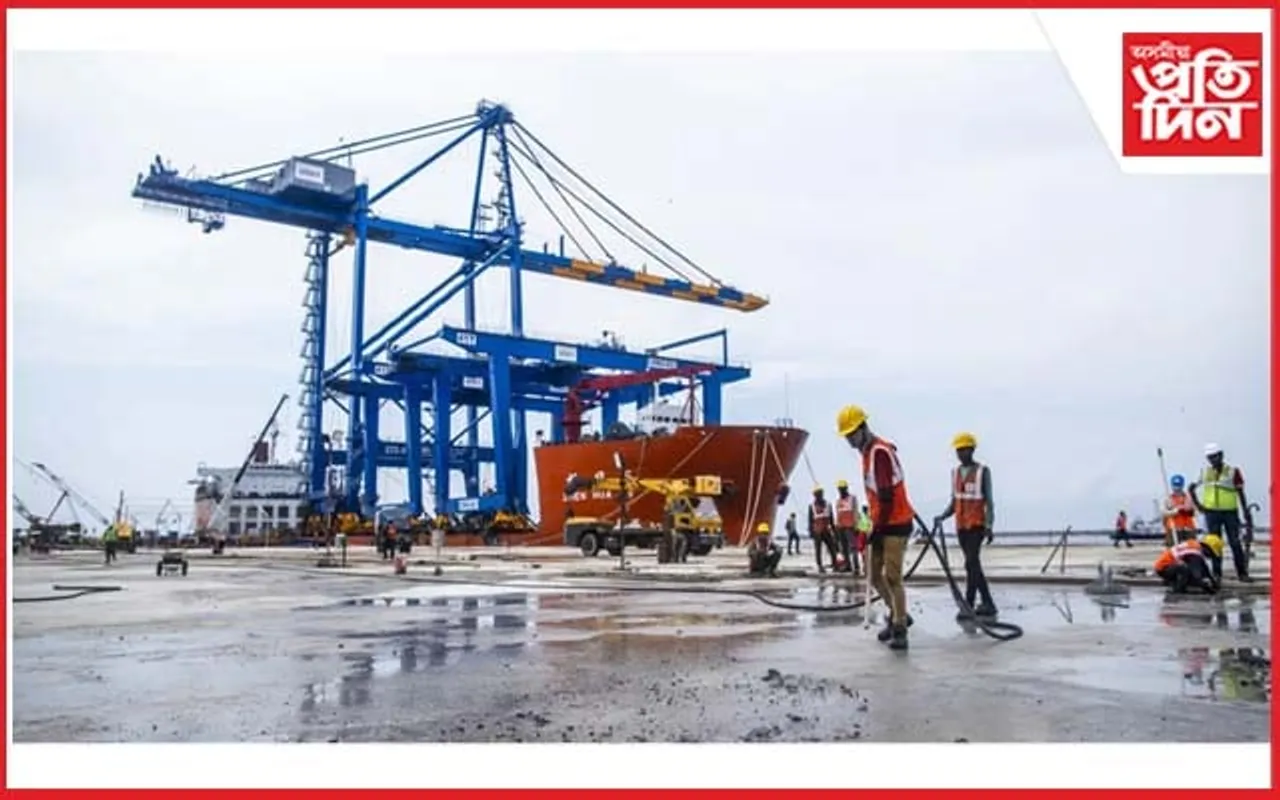 ভাৰতীয় সামুদ্ৰিক অৰ্থনীতিত নৱ সংযোজনেৰে মুকলি ট্ৰেন্সশ্বিপমেণ্ট কণ্টেইনাৰ বন্দৰ